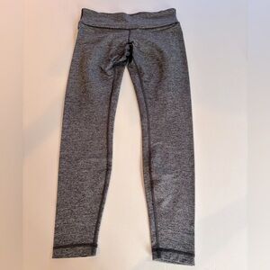 LULULEMON Sz 10 Gray Mingle Leggings